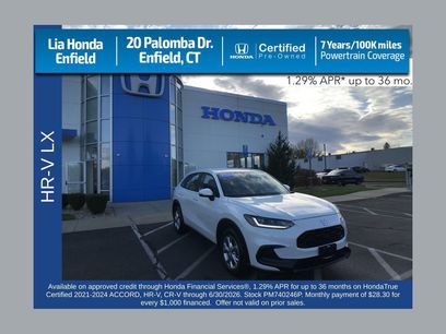 Certified 2023 Honda HR-V LX