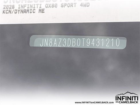 New 2026 INFINITI QX80 4WD image 34