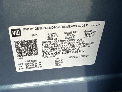 Certified 2024 Chevrolet Equinox RS image 19