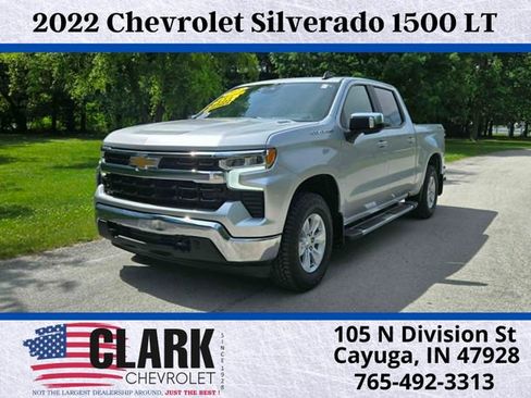 Used 2022 Chevrolet Silverado 1500 LT w/ Safety Package AWD/4WD image 1