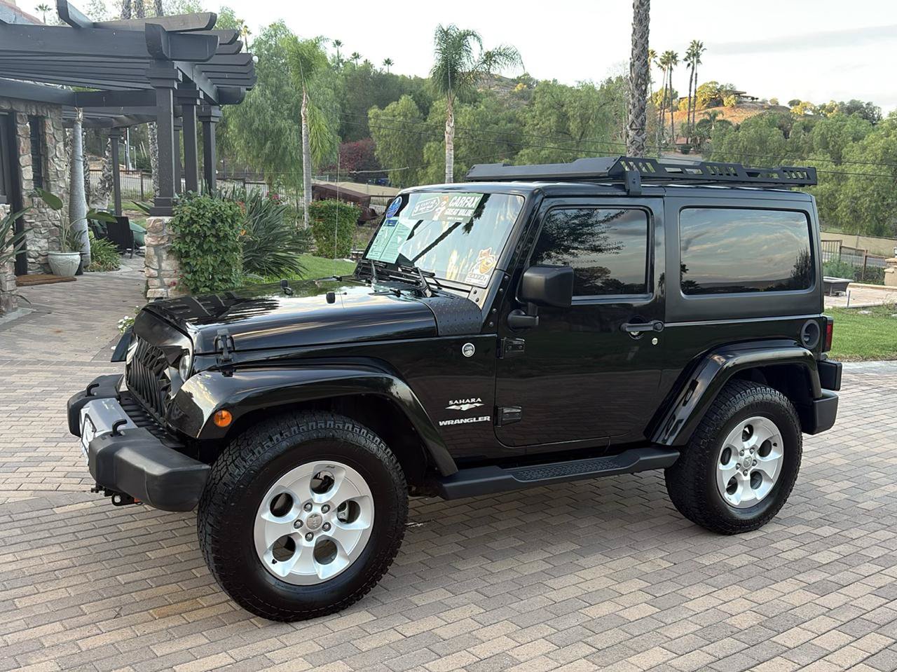 Used 2015 Jeep Wrangler Sahara w/ Connectivity Group AWD/4WD image 3