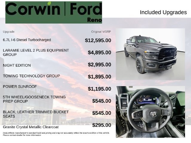 Used 2025 RAM 2500 Laramie AWD/4WD image 3