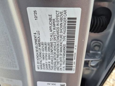 Used 2025 Honda Accord SE image 35