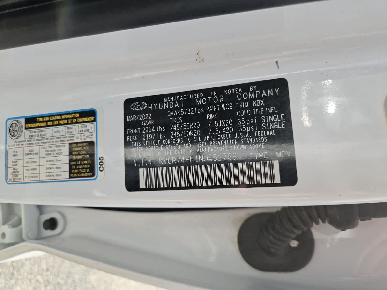 Used 2022 Hyundai Palisade Calligraphy w/ Cargo Package FWD image 34