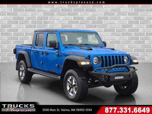 Used 2021 Jeep Gladiator Rubicon w/ Dual Top Group AWD/4WD image 1