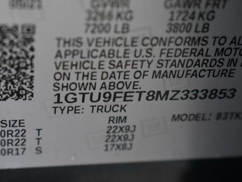 Certified 2021 GMC Sierra 1500 Denali w/ Denali Ultimate Package AWD/4WD image 45