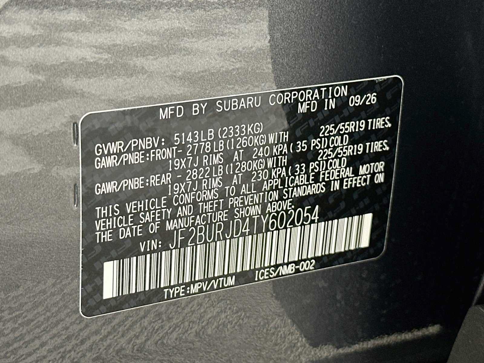 New 2026 Subaru Outback Touring XT AWD/4WD image 31