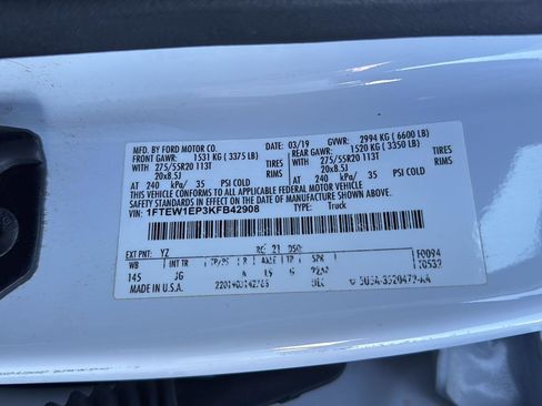 Used 2019 Ford F150 XL w/ Equipment Group 101A Mid image 34