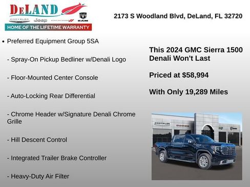 Used 2024 GMC Sierra 1500 Denali w/ Technology Package image 19