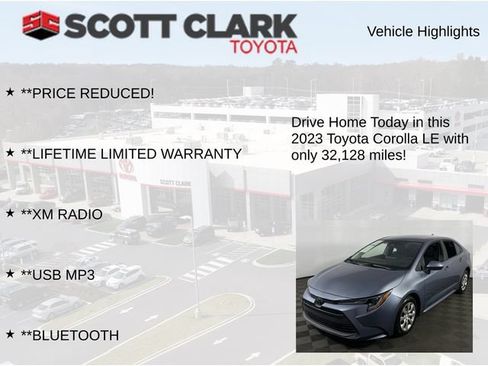 Used 2023 Toyota Corolla LE FWD image 12