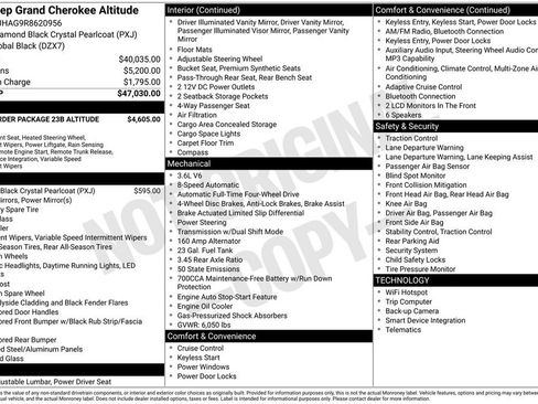 Used 2024 Jeep Grand Cherokee Altitude AWD/4WD image 38