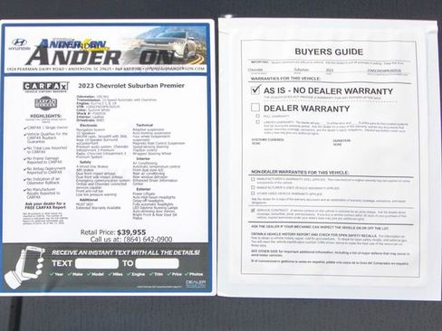 Used 2023 Chevrolet Suburban Premier image 29