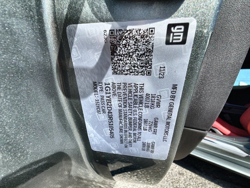Used 2024 Chevrolet Corvette Stingray Preferred Cpe w/ 2LT RWD image 29
