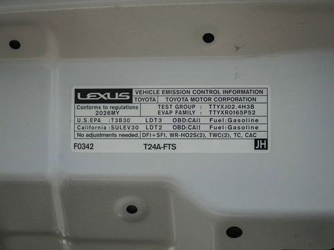 New 2026 Lexus TX 350 AWD image 28