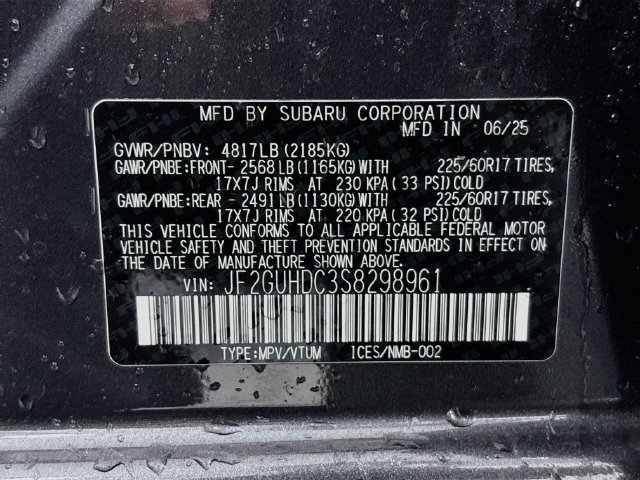 Certified 2025 Subaru Crosstrek 2.5i Premium AWD/4WD image 34