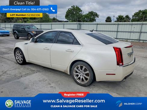 Used 2008 Cadillac CTS 3.6 w/ Luxury Level Two Package RWD image 3