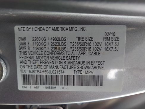 Used 2018 Acura RDX AWD w/ Technology Package image 32