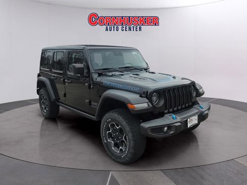 Used 2023 Jeep Wrangler Unlimited Rubicon 4xe w/ Safety Group image 1