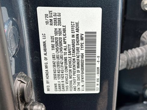 Used 2021 Honda Pilot Elite image 30