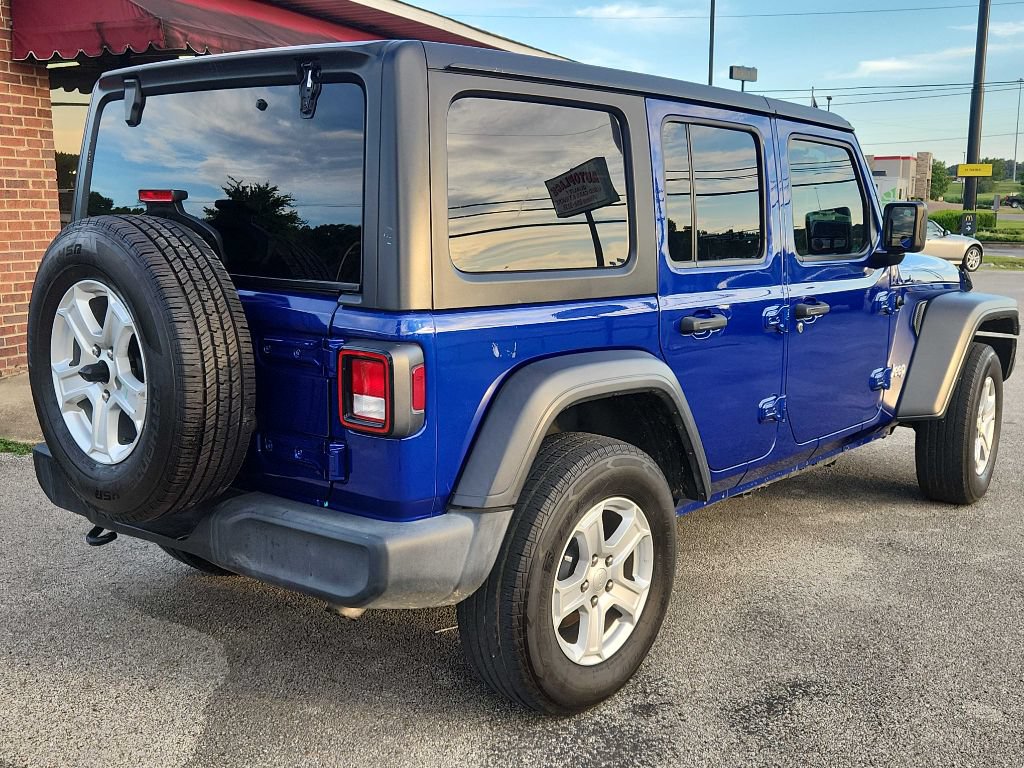 Used 2020 Jeep Wrangler Unlimited Sport S AWD/4WD image 3