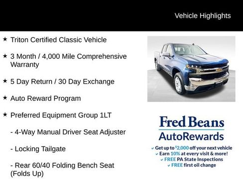Used 2019 Chevrolet Silverado 1500 LT w/ All-Star Edition AWD/4WD image 5