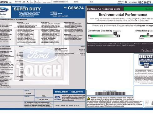 Used 2022 Ford F350 Lariat w/ Lariat Ultimate Package image 39