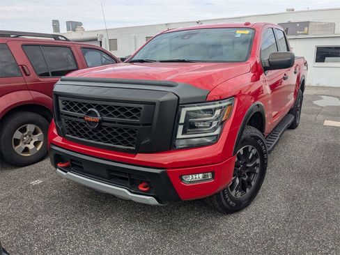 Used 2021 Nissan Titan PRO-4X w/ Off Road Protection Package image 2