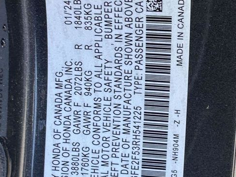 Used 2024 Honda Civic Sport image 33