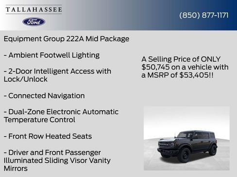 New 2026 Ford Bronco Big Bend w/ Black Diamond Package AWD/4WD image 12
