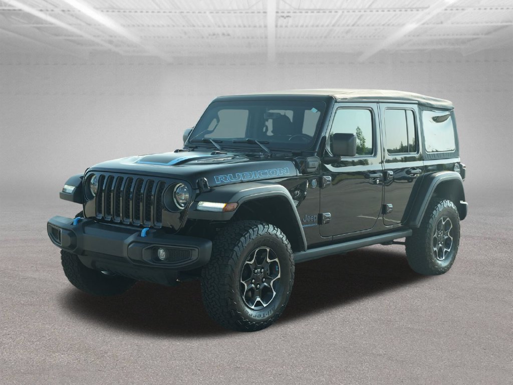 Used 2023 Jeep Wrangler Unlimited Rubicon 4xe w/ Cold Weather Group AWD/4WD image 3
