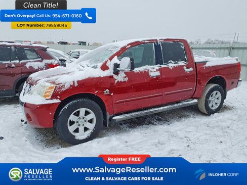 Used 2004 Nissan Titan LE w/ (NAV) Nissan Navigation Pkg AWD/4WD image 1