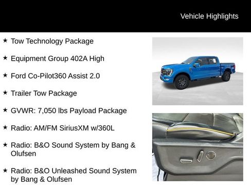 Used 2021 Ford F150 Tremor w/ Equipment Group 402A High AWD/4WD image 8
