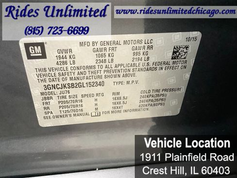 Used 2016 Chevrolet Trax LS FWD image 26