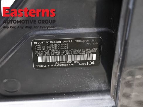 Used 2024 Mitsubishi Mirage G4 LE FWD image 34