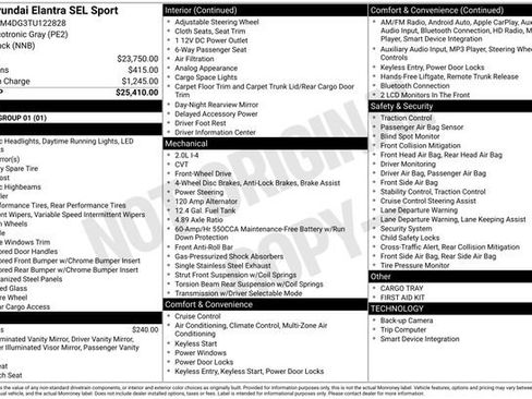New 2026 Hyundai Elantra Sport image 35
