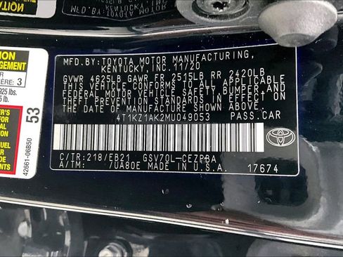 Used 2021 Toyota Camry TRD image 18