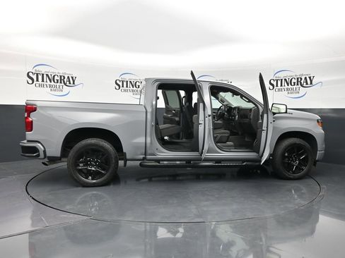Certified 2024 Chevrolet Silverado 1500 Custom w/ Turbomax Blackout Package RWD image 39