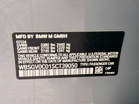 Certified 2025 BMW M8 Competition AWD/4WD image 19