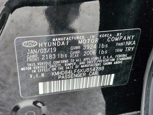 Used 2019 Hyundai Elantra Limited w/ Ultimate Package 02 image 35