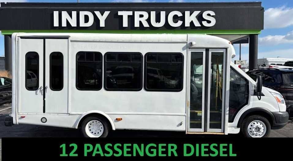 Used 2017 Ford Transit 350 156 DRW w/ Shuttle Bus Prep Package RWD image 1