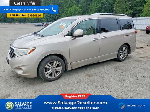 Used 2011 Nissan Quest SL w/ Bose Pkg FWD image 1