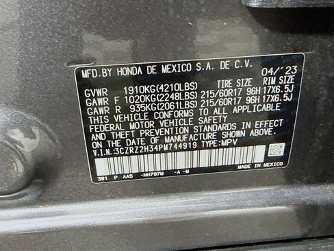 Certified 2023 Honda HR-V LX image 43