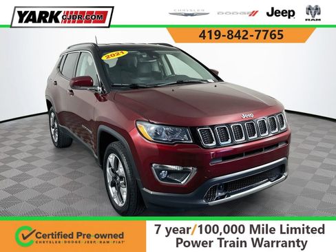 Certified 2021 Jeep Compass Limited AWD/4WD image 1
