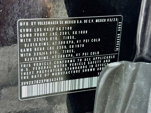 Certified 2023 Volkswagen Taos SEL AWD/4WD image 37