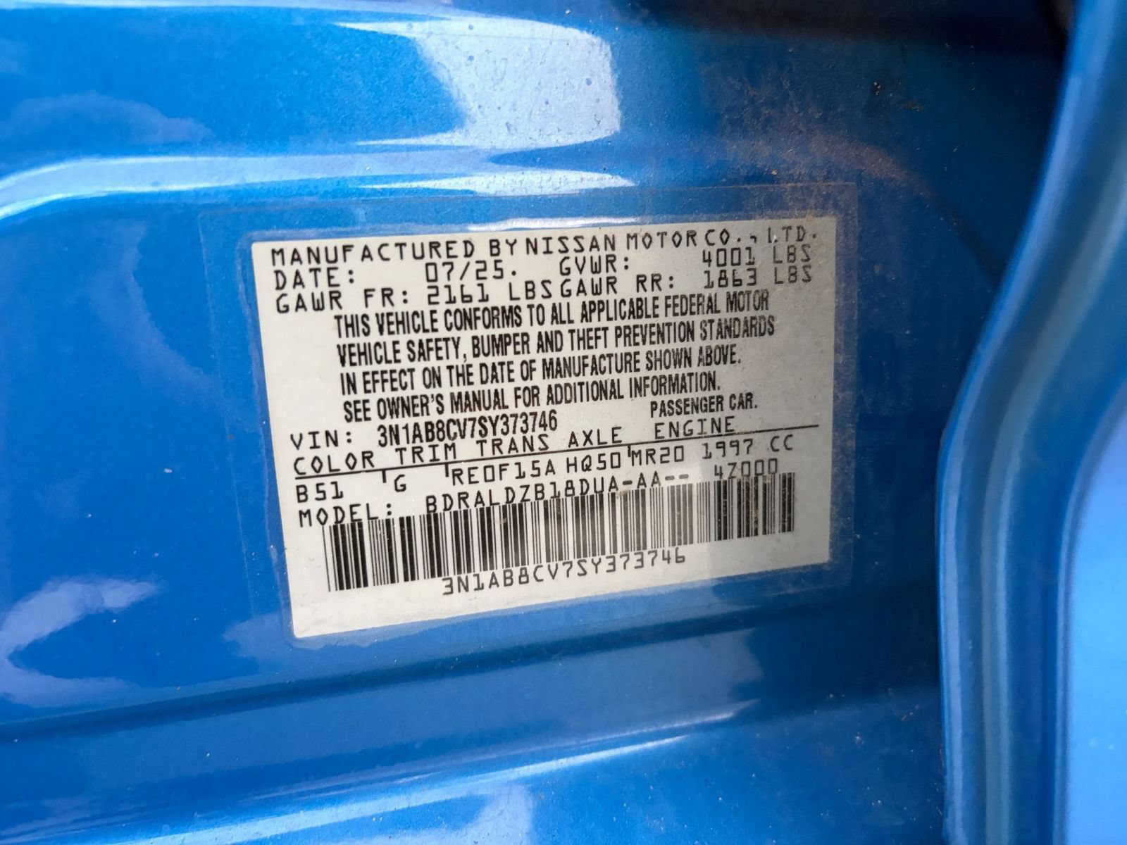 Used 2025 Nissan Sentra SV FWD image 28