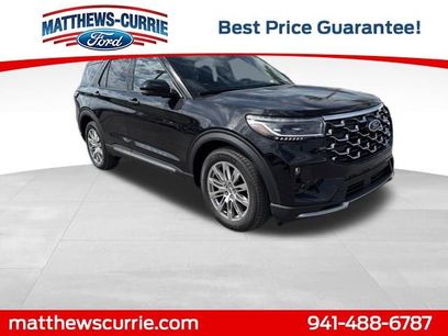 New 2026 Ford Explorer Platinum