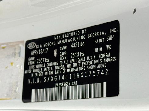 Used 2017 Kia Optima LX w/ Value Package image 41