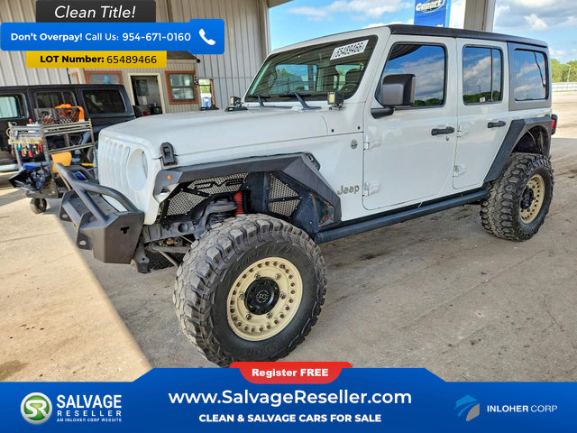 Used 2018 Jeep Wrangler Unlimited Sport S AWD/4WD image 1