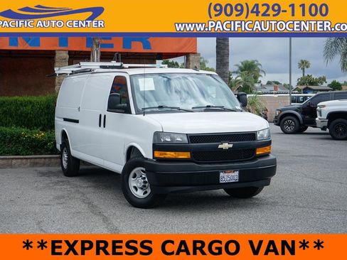 Used 2023 Chevrolet Express 2500 Extended w/ Driver Convenience Package RWD image 1