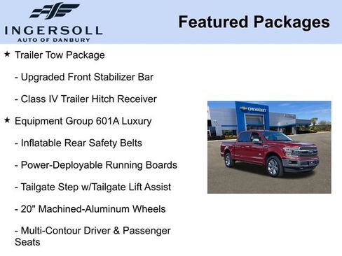 Used 2020 Ford F150 King Ranch w/ Equipment Group 601A Luxury image 8